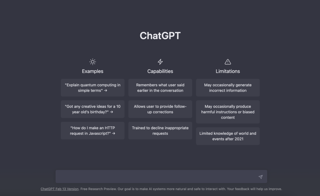 ChatGPT | чат по написанню текстів, складанню плана харчування, контент-плану | Топ-10 сервісів, побудованих на штучному інтелекті | Почни з себе